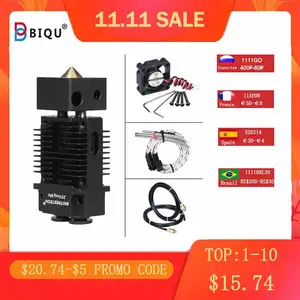 bigtreetech 2 in 1 out hotend mixed color extruder 12v24v heater 3d printer parts hotend j head 1 75mm filament for titan mk8 free global shipping