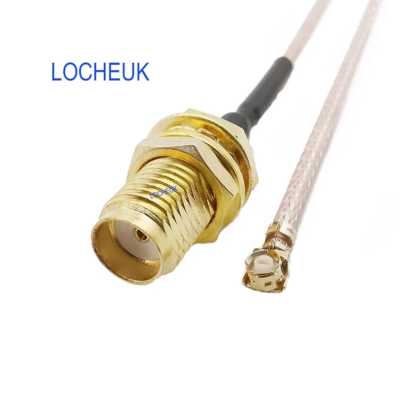 RF Pigtail Удлинитель SMA Гнездовой разъем гайка переборка к U. FL IPX IPEX РЧ коаксиальный адаптер в сборе RG178 соединительный кабель