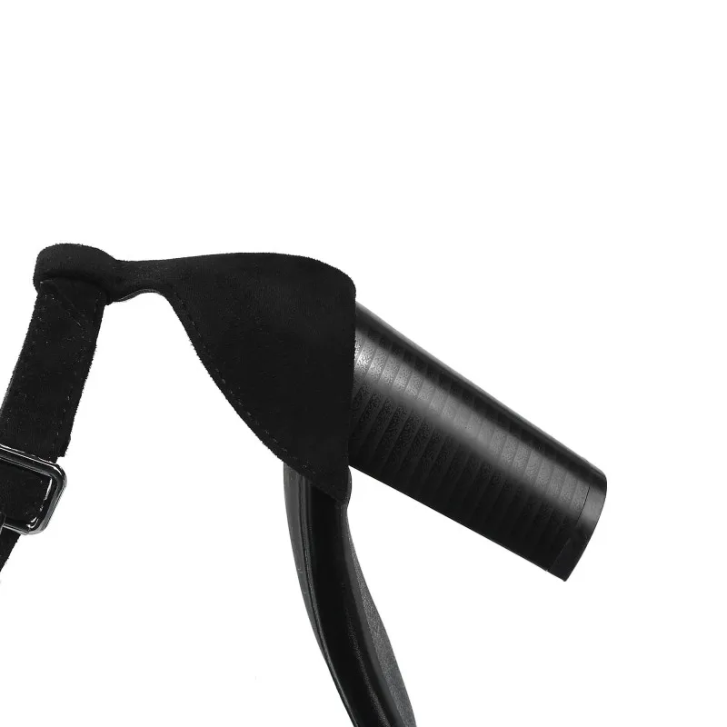 Сандалии женские на высоком каблуке босоножки ремешке с открытым носком большой