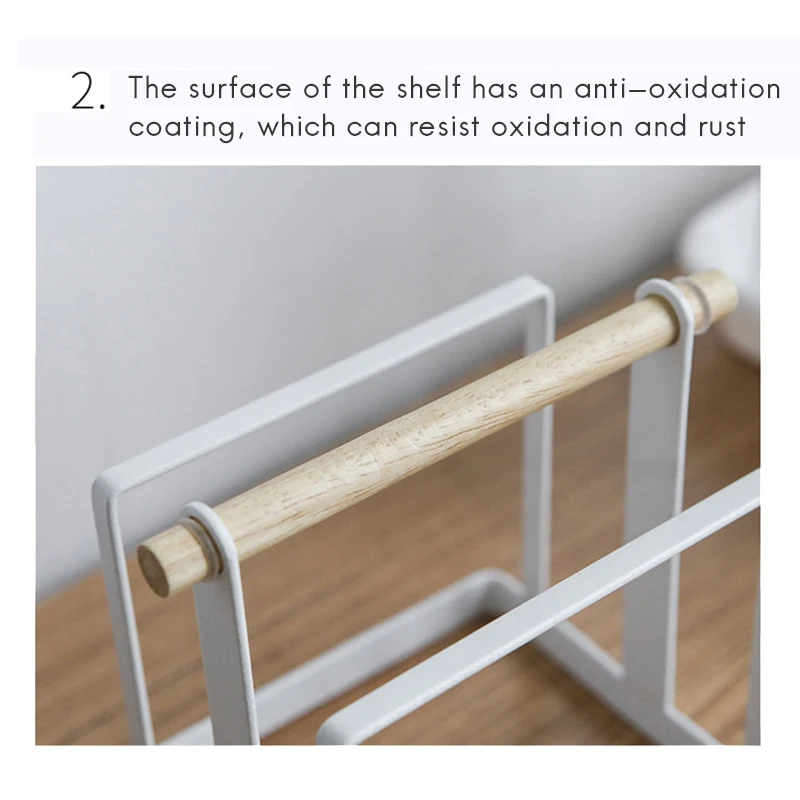 

Japanese Style Cutting Board Holder Kitchen Storage Rack Dish Rack Holder Shelf Kitchen Organizer Kitchen Shelf