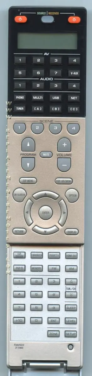 AWO Замена для YAMAHA RAV422 RX A2030 RAV412 RAV413 A3000 V3067 аудио/видео приемник дистанционного