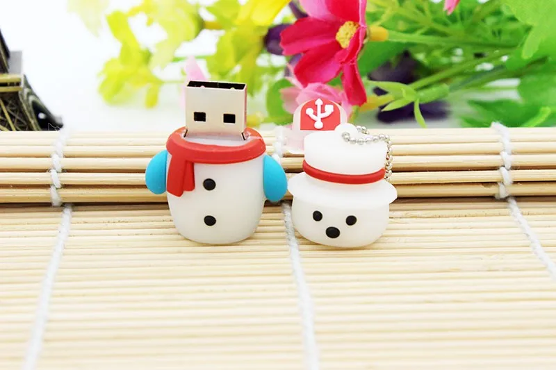 JASTER Рождественская елка usb флешка в форме героя мультика подарок 8 ГБ 16 ГБ 32 ГБ 64 Гб 128 ГБ Флешка карта памяти чулки подарок