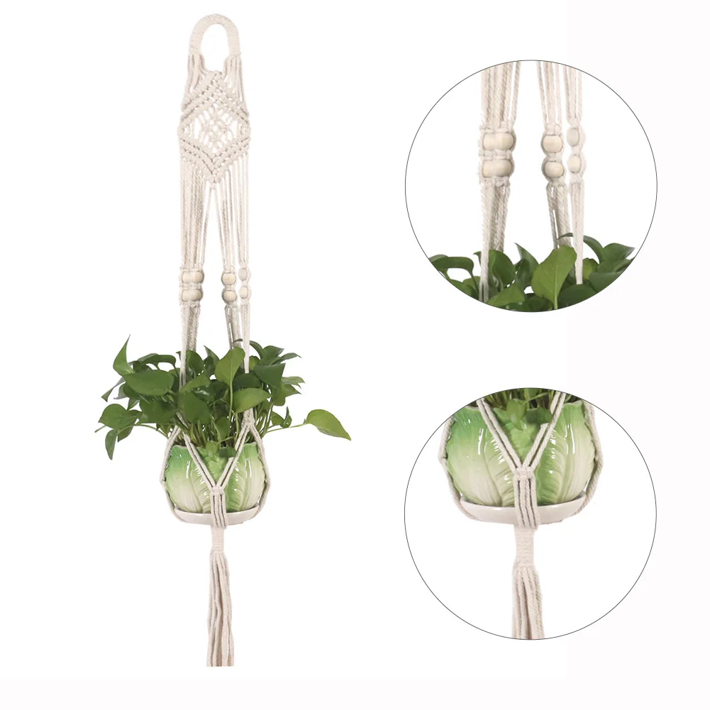 4 упаковки комнатных и уличных подвесных цветочных горшков декоративные
