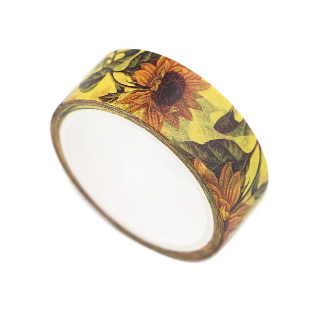 Ransitute R1082 набор декоративного скотча Васи для художественной живописи подсолнуха