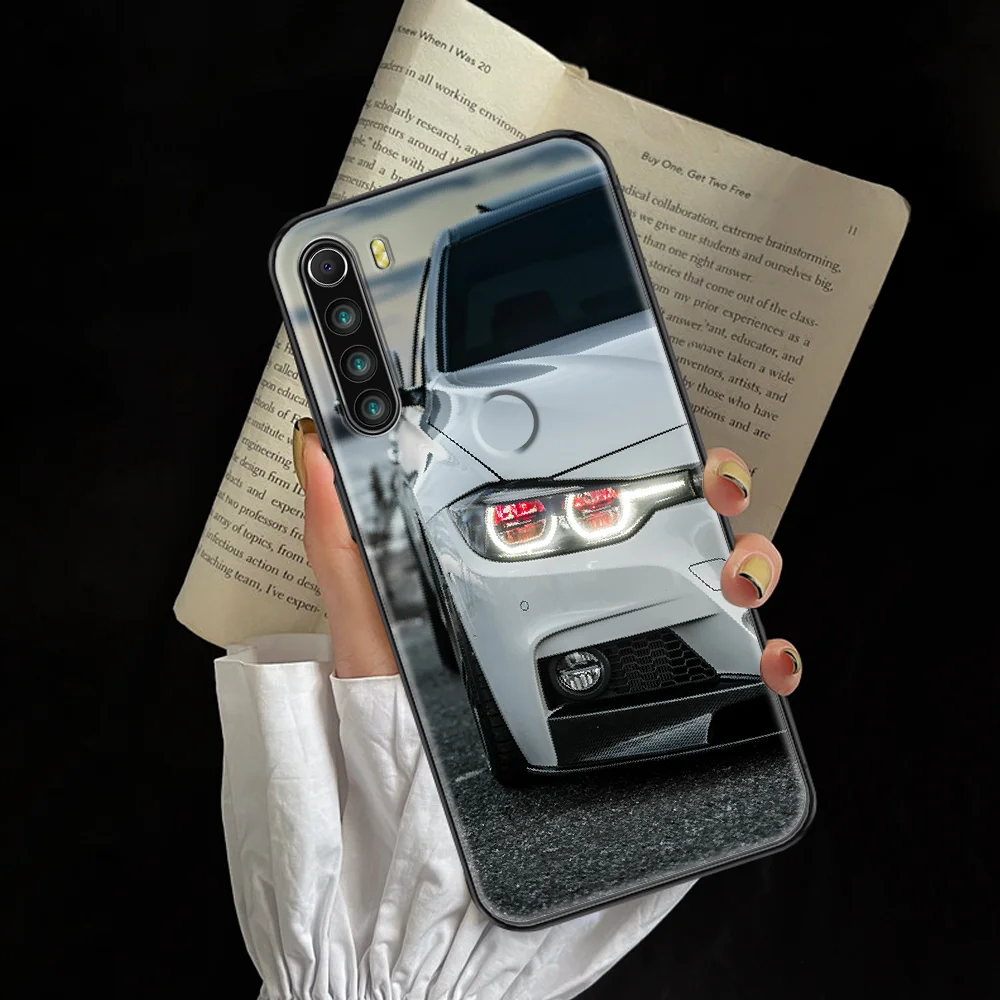 

Sports Car BMW Phone case For Xiaomi Redmi Note 7 7A 8 8T 9 9A 9S 10 K30 Pro Ultra black art hoesjes 3D Etui painting back tpu