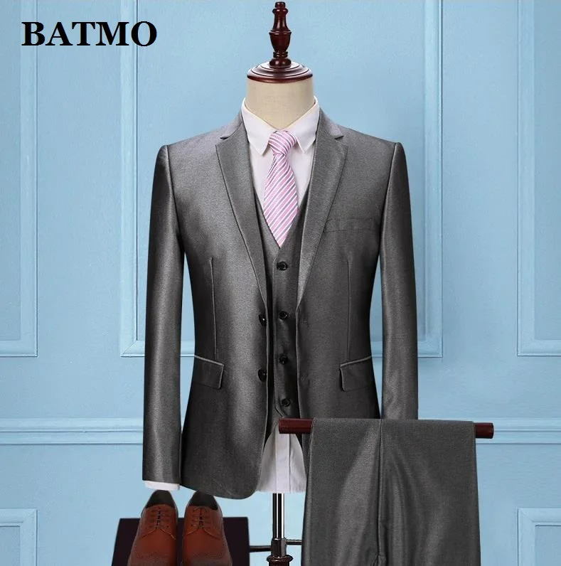 

BATMO 2020 new arrival samrt casual suits men,men's weding dress,jackets+pants