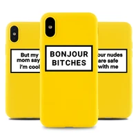 fashion letters phone case for iphone 6s 7 8 11 12 plus pro x xs max mini xr se cases soft silicone tpu back accessories covers
