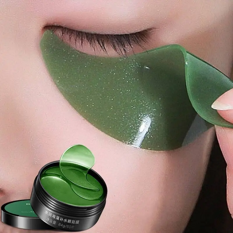 

Moisturizing Seaweed Moisturizing Green Eye Mask 60 Flashes Dark Eyebags Tightening Skin Care Products