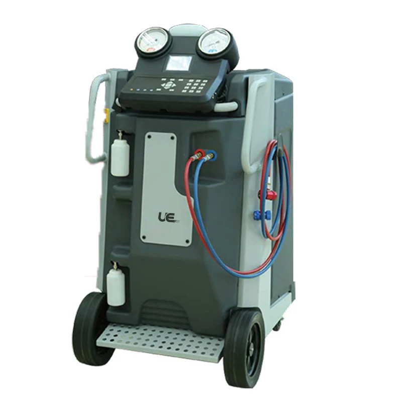 

UE-120 Refrigerant Cold Medium Car Digital Manifold Meter HVAC Vacuum Pressure Temperature TesterRefrigerant Recycle Recovery