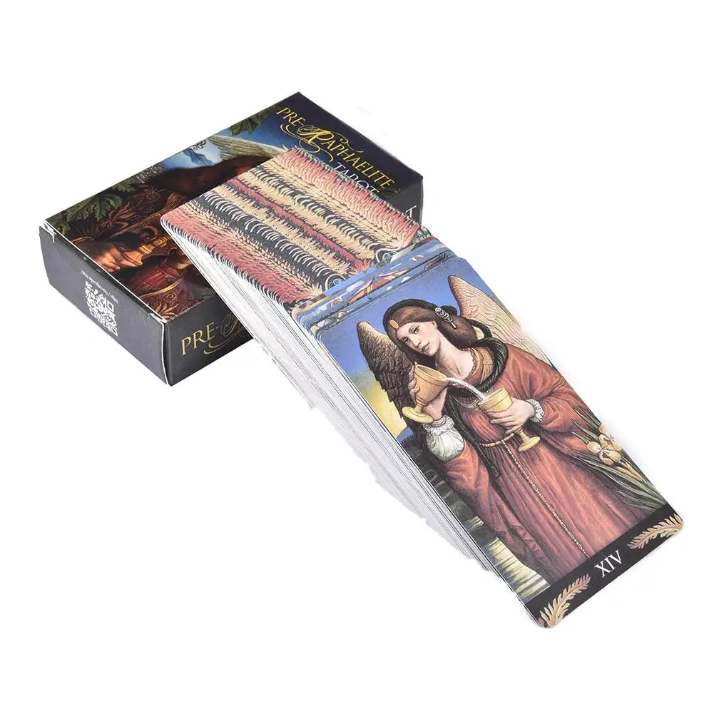 78 Pre Raphaelite карты Таро Oracle настольная игра развлечения вечерние для подарка на