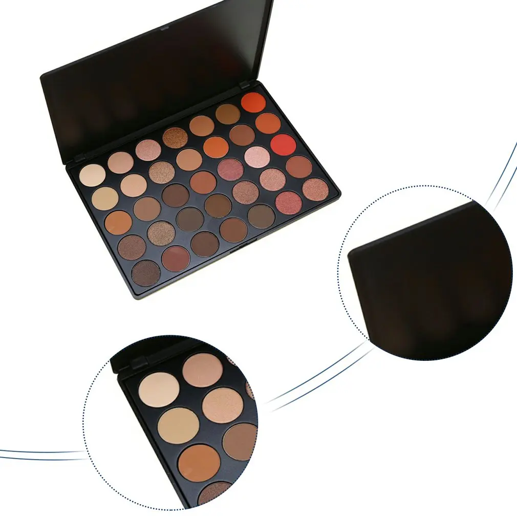 

35 Colors Lasting Eyeshadow Palette Makeup Pigmented Matte Nature Eye Shadow Makeup Palettes Nude Eyeshadow Beauty Cosmetics