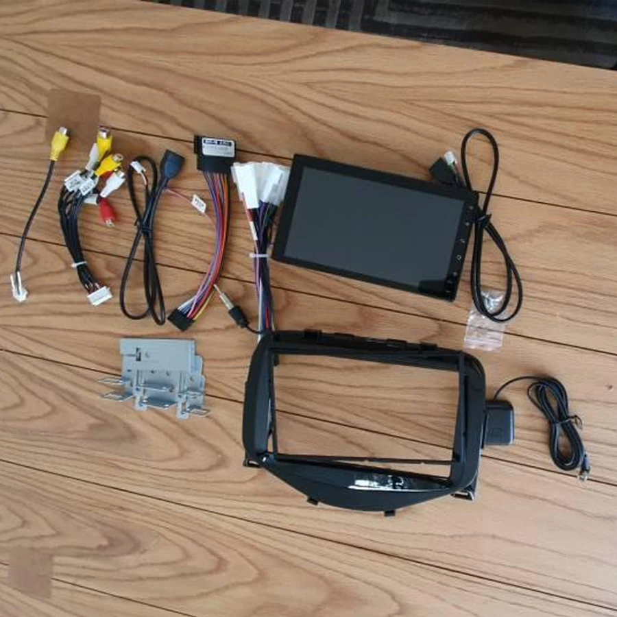 Автомагнитола 2DIN Android для Toyota Aygo Citroen C1 Peugeot 107 108 2014 мультимедийный плеер навигация