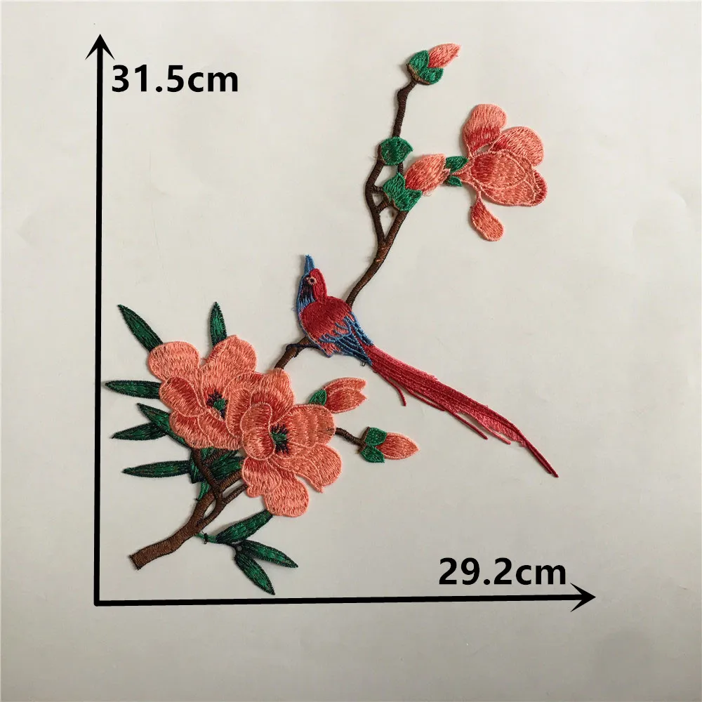 New Listing Lace Collar Embroidery Bird DIY Decorative Fabric Sewing Cheongsam Dress Decals Accessories | Дом и сад