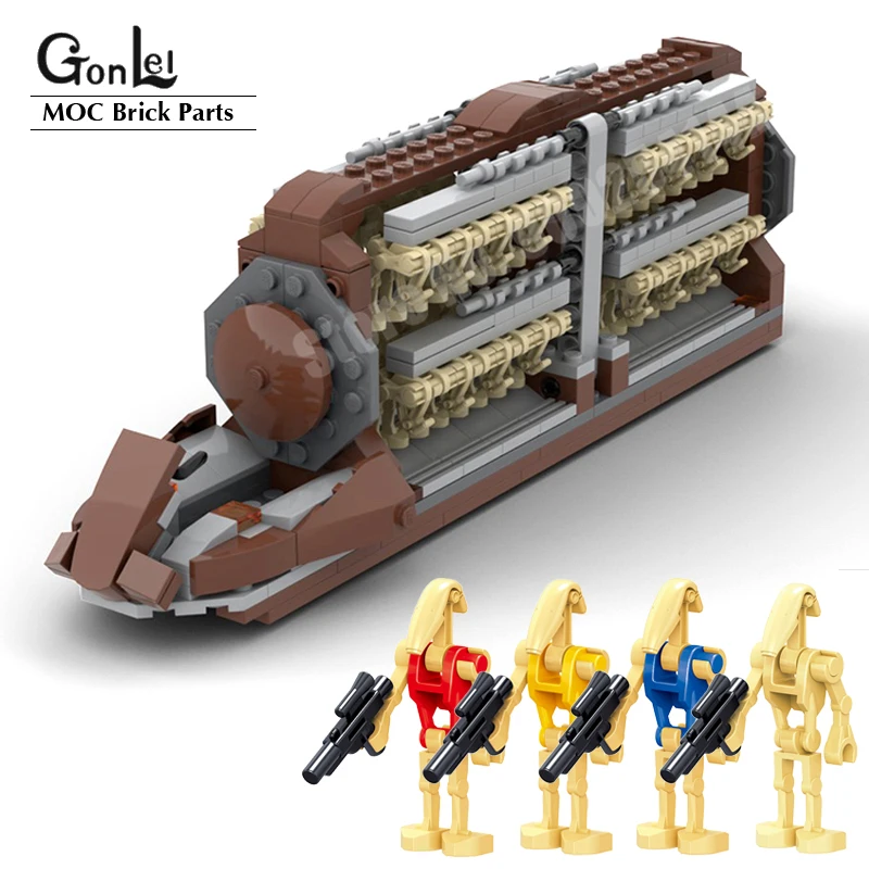 Новинка Звездный план дроиды атака поделки MOC строительные блоки кирпичи