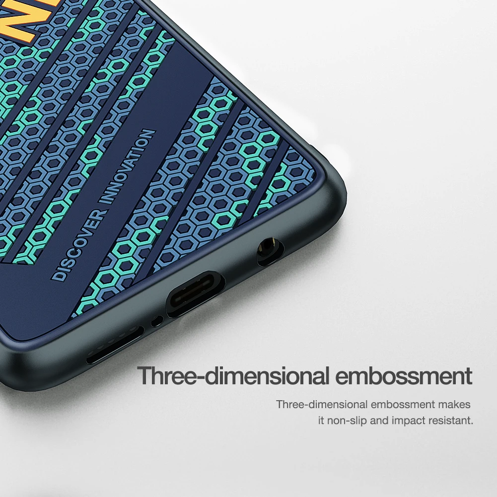 Для Xiaomi Redmi Note 8 Pro NILLKIN силиконовый PC чехол для телефона для Xiaomi Redmi Note 8 TPU 3D рельефный противоударный чехол