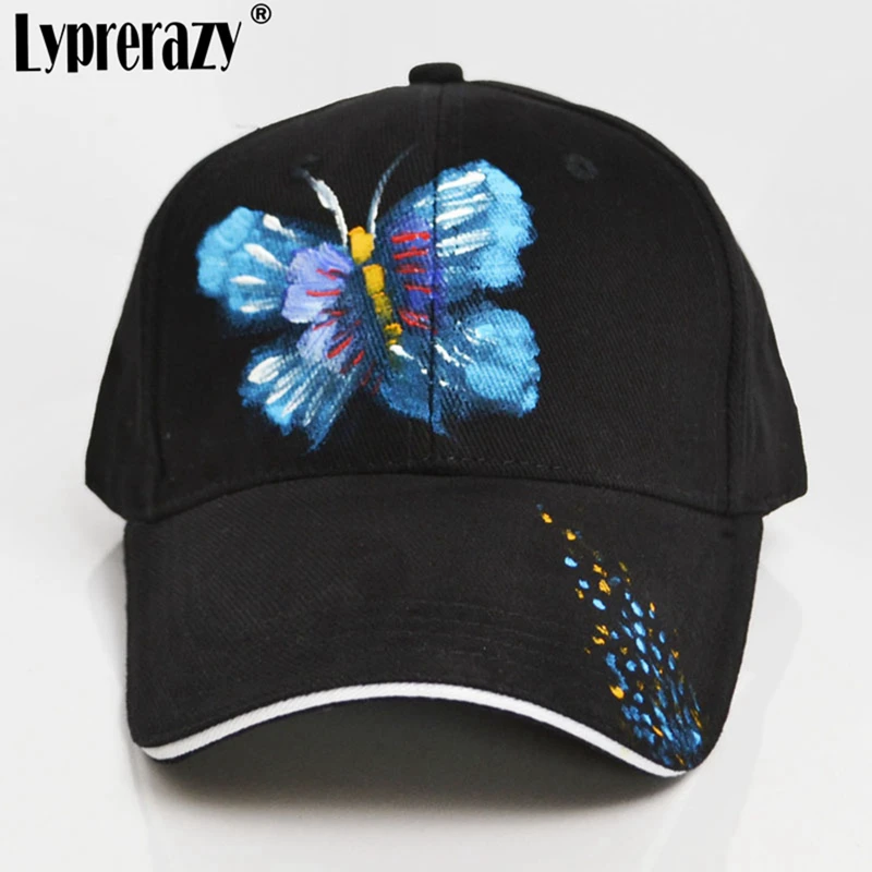 

Lyprerazy Unisex Baseball Cap Black Adjustable Chinese Style Print Casual Snapback Hip Hop Caps