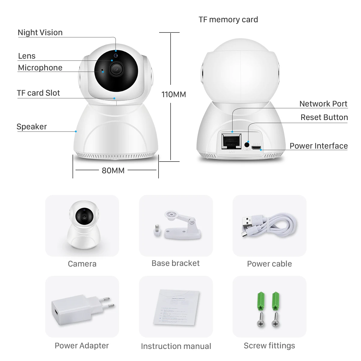 Besder 3MP Ultra HD Wifi камера с автоматическим отслеживанием 1080P для домашней безопасности ip-камера ИК ночного видения аудио CCTV наблюдения детский монитор