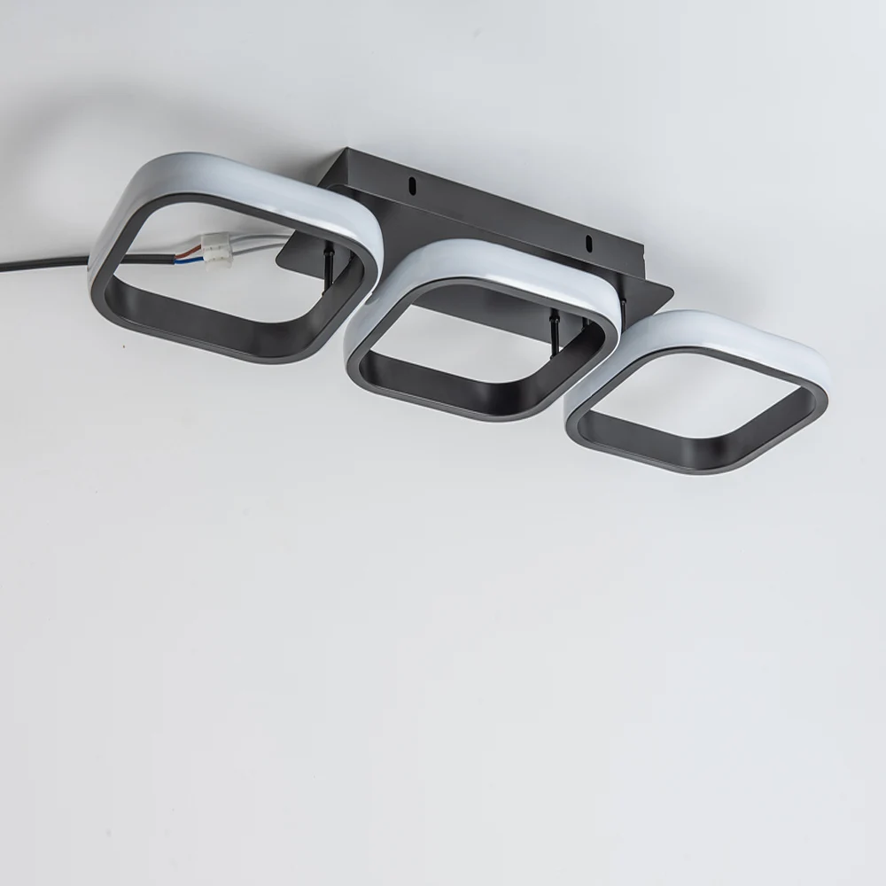 

Modern LED Chandelier for Living Study Room Bedroom Kitchen Design Decor Lighting with White Black Lustre Nordic Ceiling Lamp