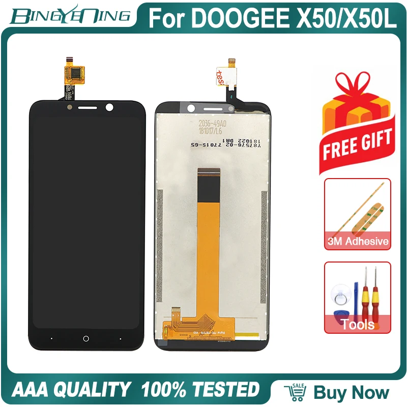 Сменный сенсорный ЖК-экран для DOOGEE X50/X50L 100% оригинал | Мобильные телефоны и