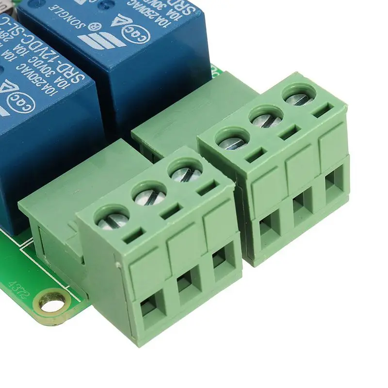 Modbus-rtu 2-полосная триггерный релейный модуль Выход 2 входной канал переключатель