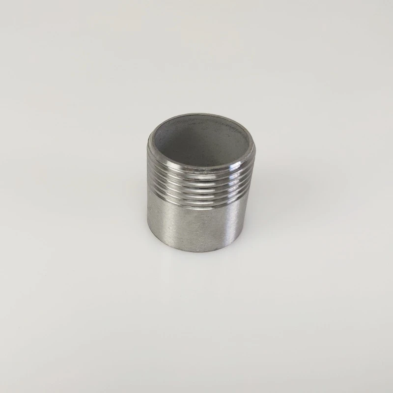 BSP Мужской ровный прямой сварочный ниппель соединение труб 304 соединительные