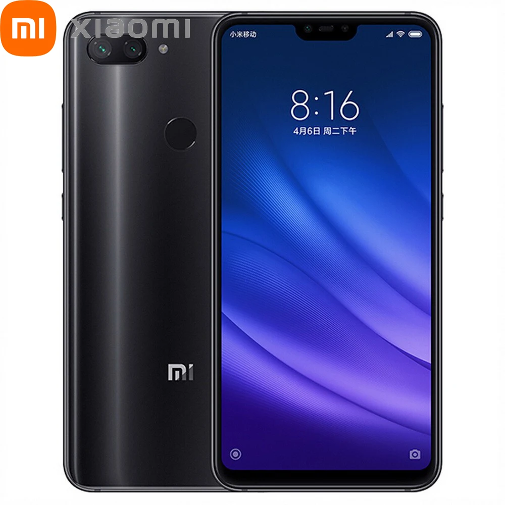 Глобальная версия Xiaomi Mi 8 Lite 6,26 полноэкранный Смартфон Snapdragon 660 Восьмиядерный 24 MP + 12MP Тройная камера 4 Гб 64 Гб оперативной памяти