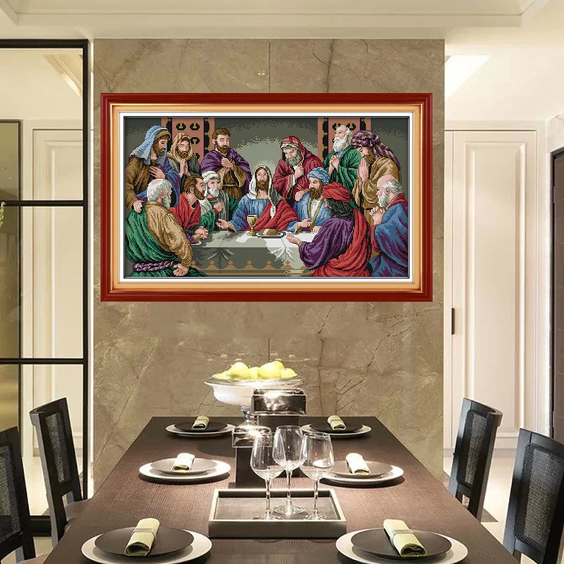 Набор для рукоделия Joy Sunday набор с напечатанным крестом 14CT DMC | Дом и сад