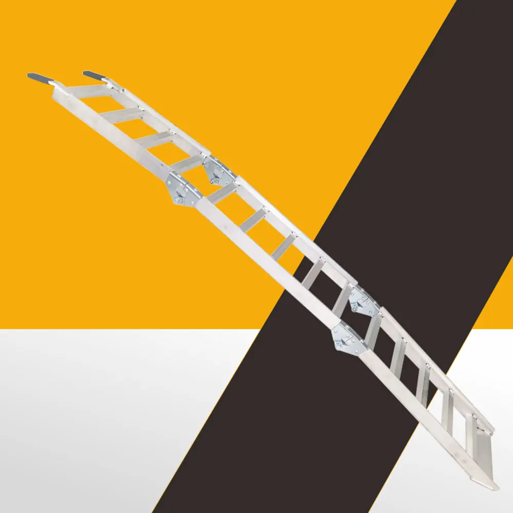 Складная алюминиевая лестница для мотоцикла, грузоподъемность 340 кг