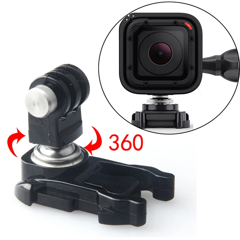 Cena Oryginalny GoPro Zamontować ABJQR-001 360 Stopni Gopro Przegub Kulisty Klamra