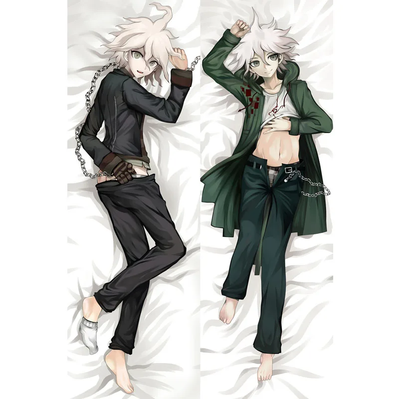 Аниме данганронпа 2 Komaeda Nagito Косплей обнимающая Подушка Наволочка Мужская