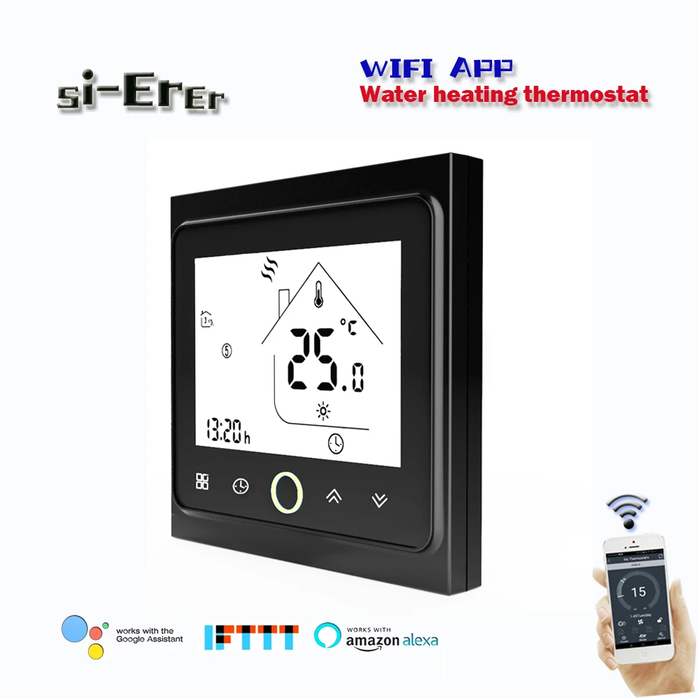 Умный термостат для воды контроллер температуры 3 А Wi-Fi системы теплого пола