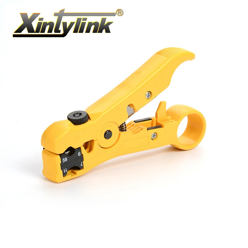Инструмент для зачистки кабеля ethernet xintylink rj45 cat5 cat6 сетевой ручной инструмент