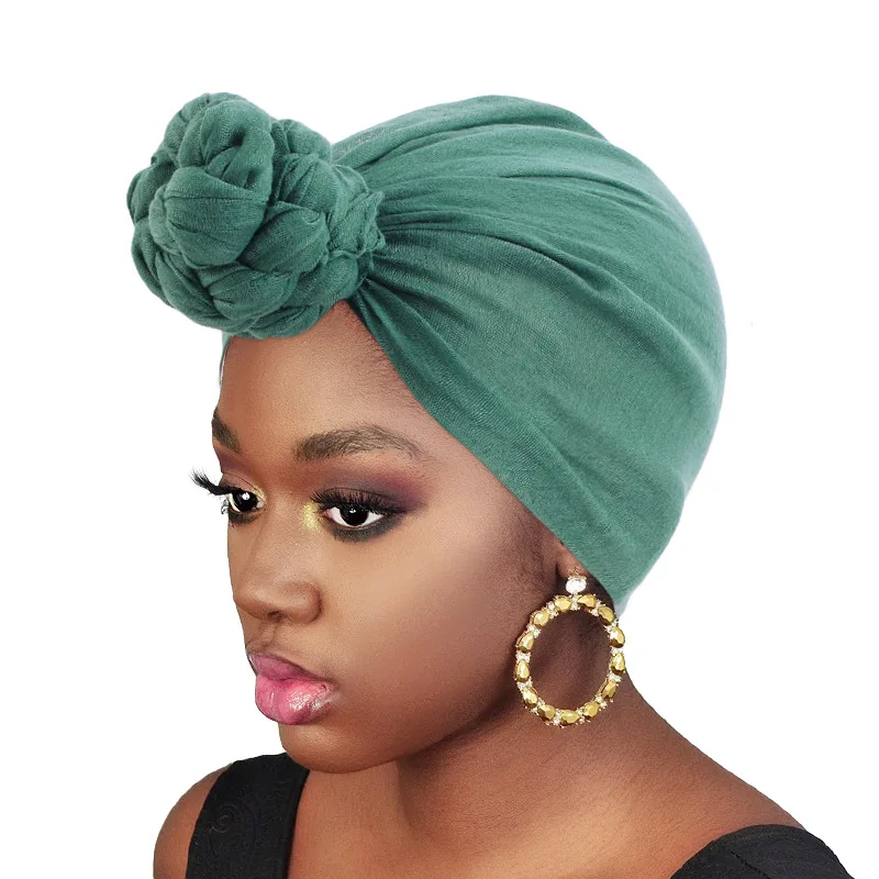 

Turbans For Women Fashion Balinese Yarn Cotton Linen Scarf Autumn/Winter Spot Candy Color Headdress Muslim Headdress Shawl 92