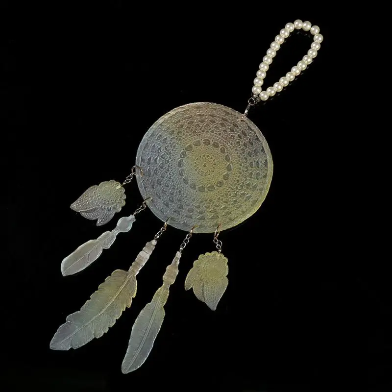Large Dream Catcher Dreamnet Pendant Resin Silicone Mold Jewelry Making Tools