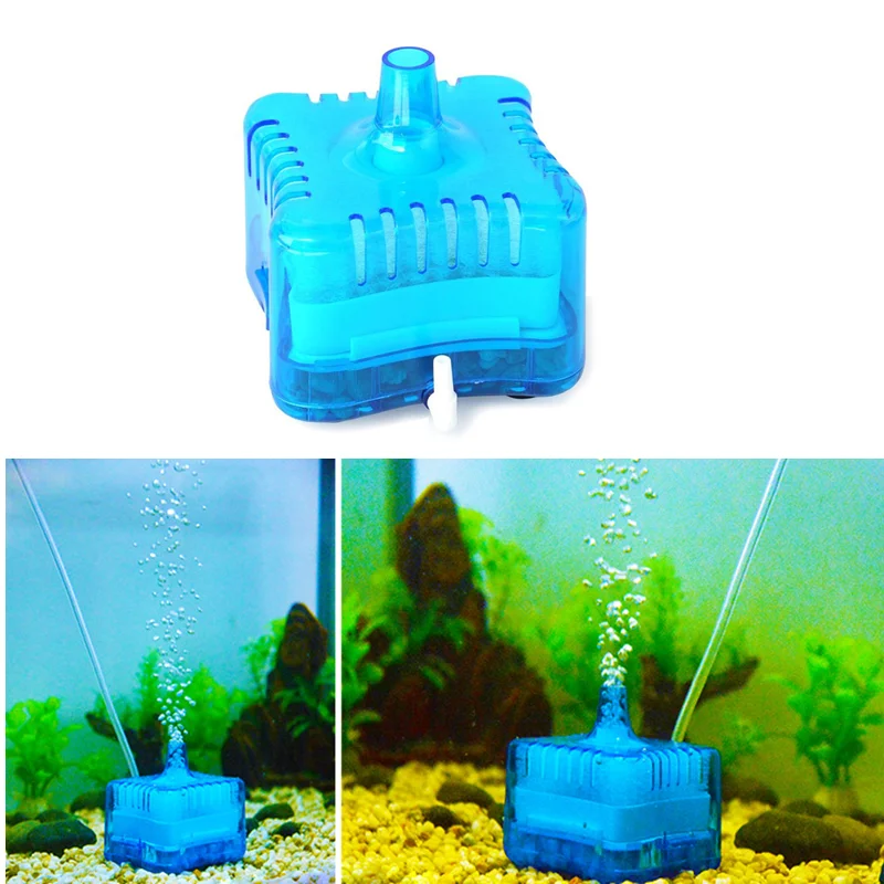 Пневматический мини фильтр для аквариума биохимическая фильтрация Туалет