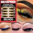 Подводка для ресниц многоразовая, водостойкая, 4 пары