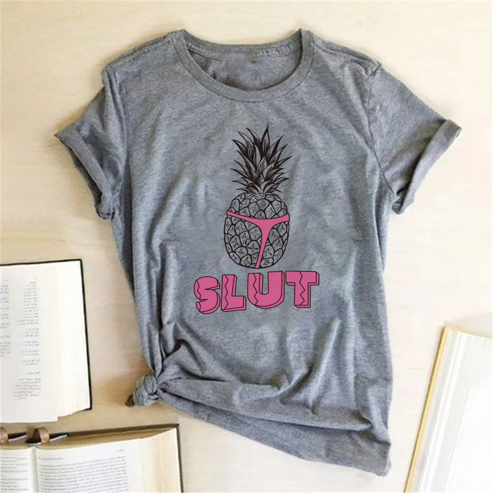 2020 модные футболки для женщин с коротким рукавом и круглым вырезом