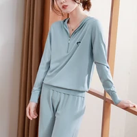 sportswear suit 2021 new female autumn foreign ice silk casual fashion knitting two piece suit