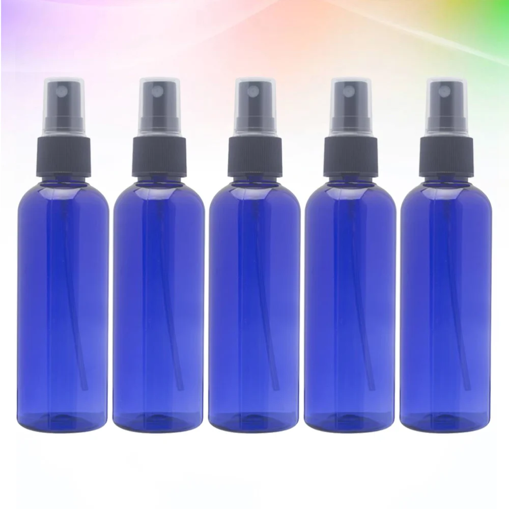 

10pcs 100ml Empty Spray Bottle Refillable Bottles Portable Liquid Bottle for Travel Blue