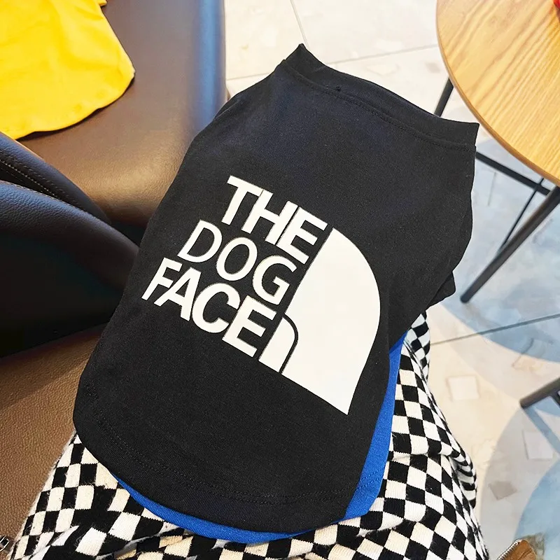 

Summer Dog T-shirt Cotton Dog Clothes Brand For Puppy Breathable Dog Shirt Chihuahua Yorkshire Costume Outdoor French Bulldog