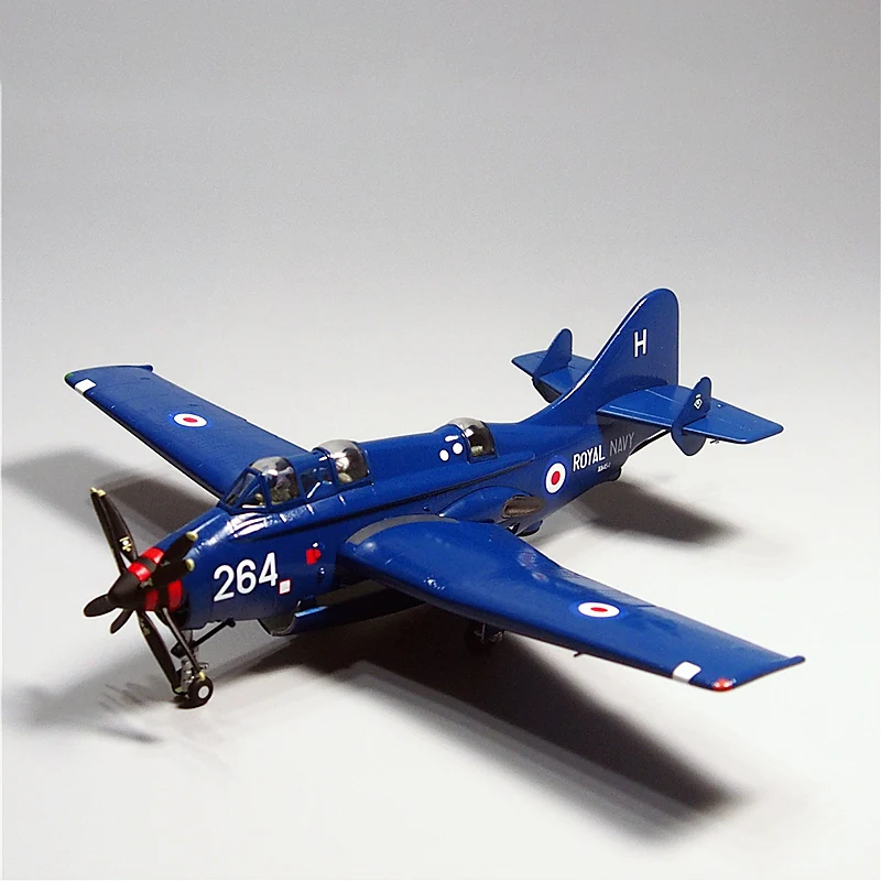 Литый под давлением в масштабе 1/72 Gannet антиподводный самолет модель из сплава