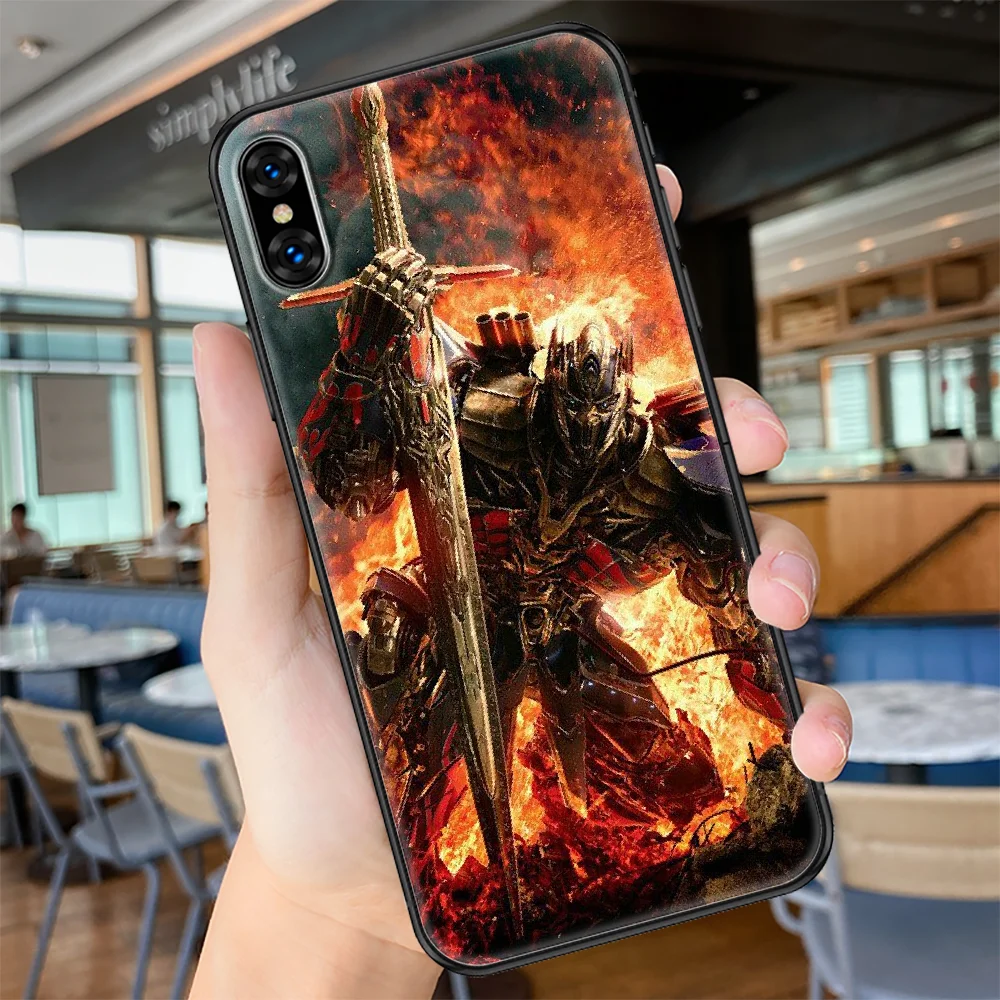 

Autobots Transformer Cool Phone Case Cover Hull For iphone 5 5s se 2 6 6s 7 8 12 mini plus X XS XR 11 PRO MAX black 3D funda