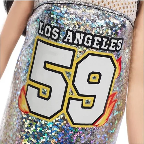 Очаровательные вечерние куклы Барби-черные длинные волосы для Барби и блестящее