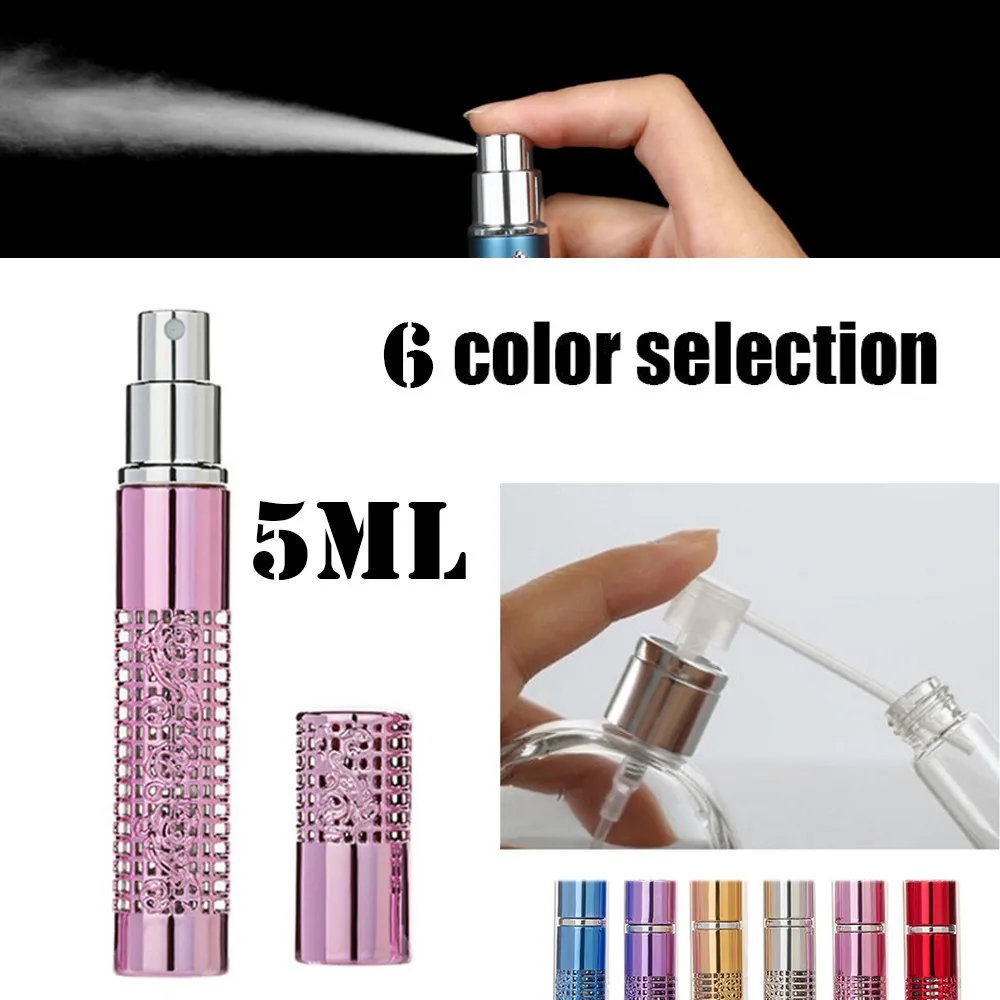 5 мл портативный флакон для духов мини распылитель путешествий чехол распылителя