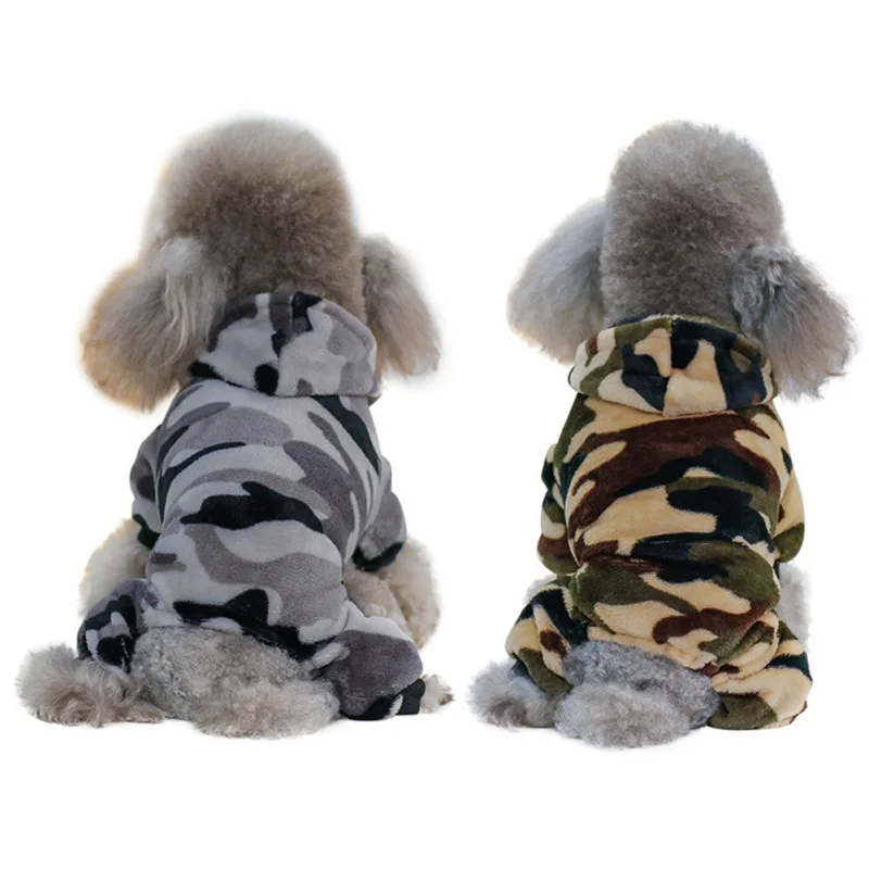 

Pet Clothes French Bulldog Puppy Dog Costume Four Legs Hooded Chihuahua Pug Pets Dogs Clothing for Small Medium Dogs Outfit