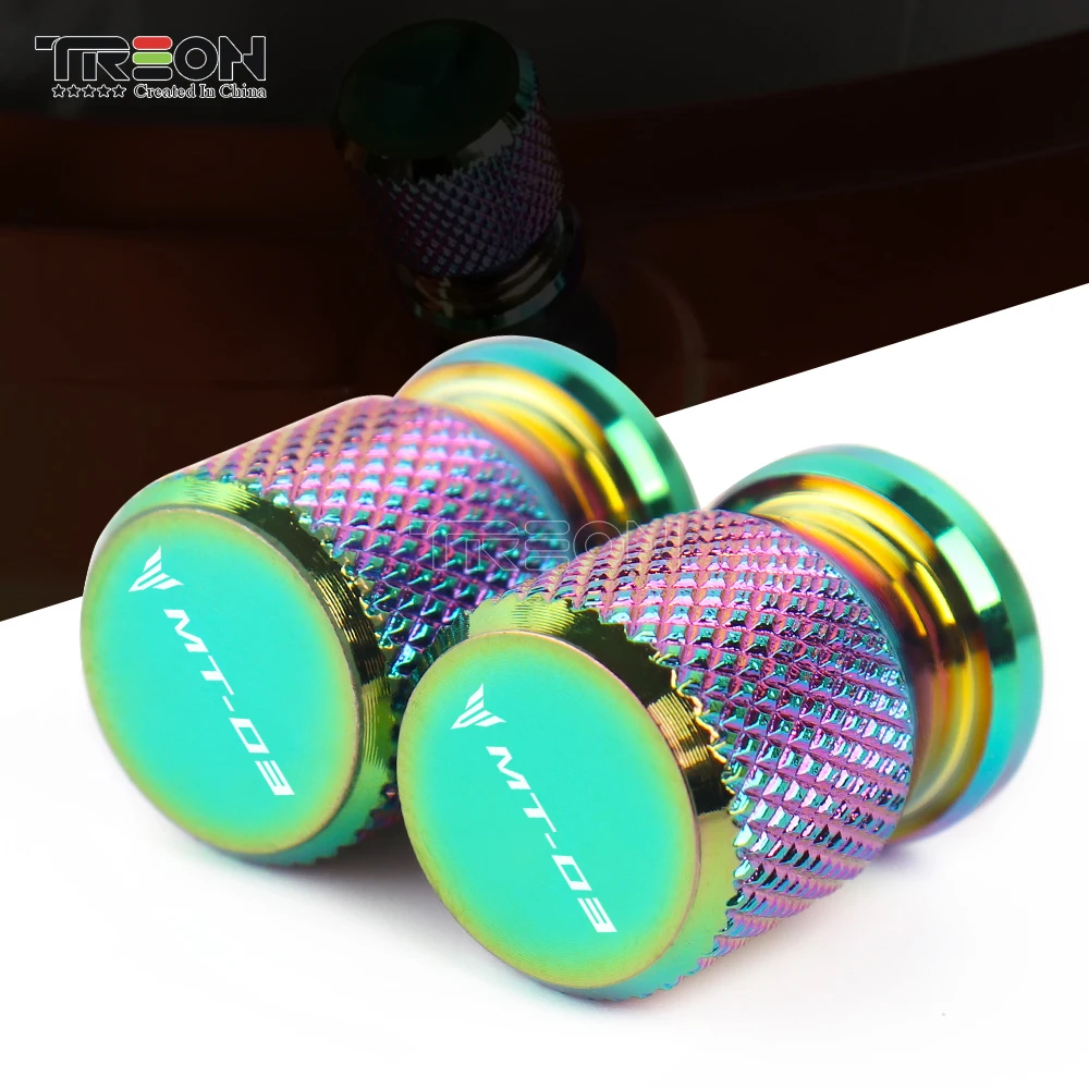 Алюминиевые колпачки для стержней клапанов шин мотоциклов с ЧПУ YAMAHA MT03 MT 03 все