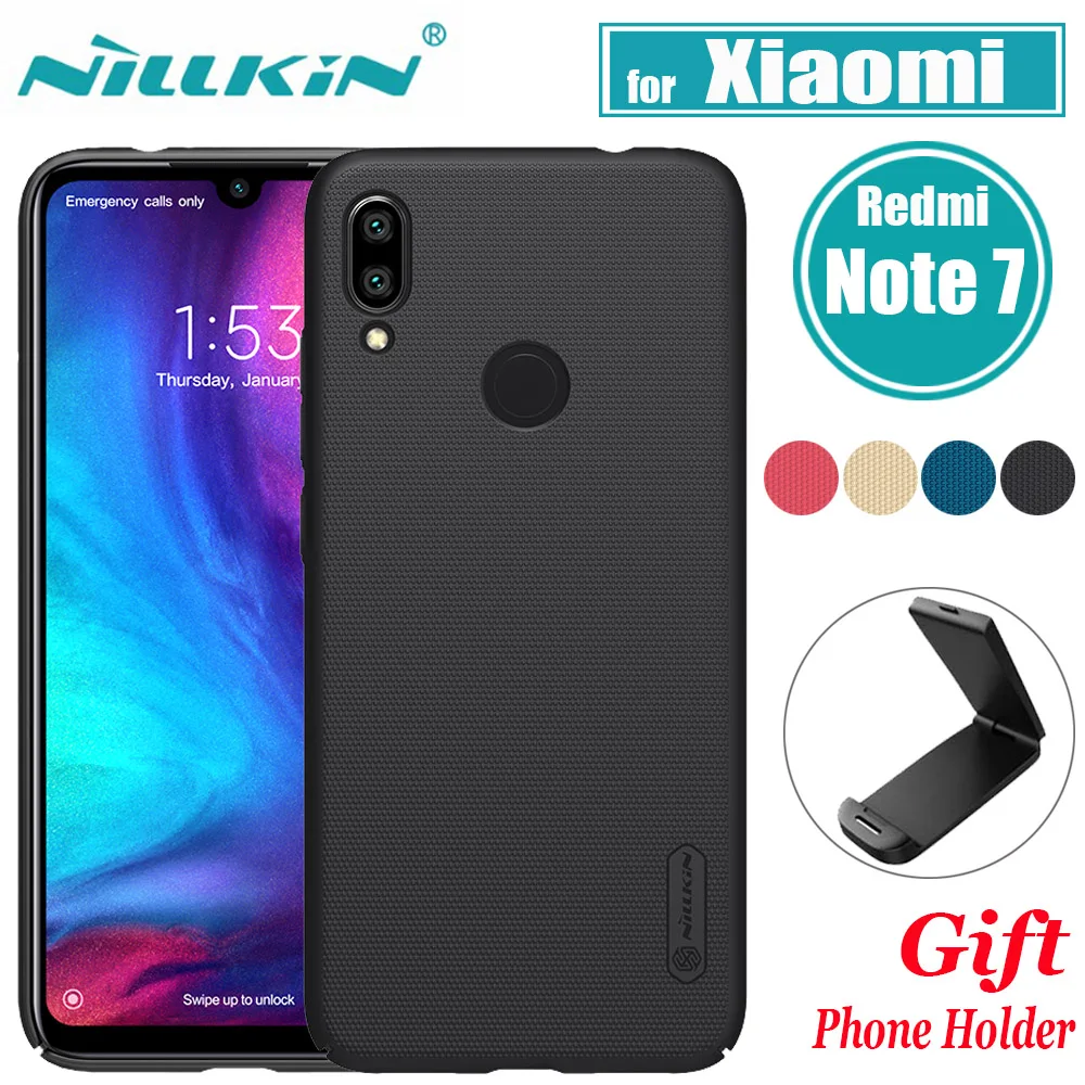 Чехол Nillkin Матовый для Xiaomi Redmi Note 7 жесткий чехол накладка из поликарбоната Pro 7S 6 3