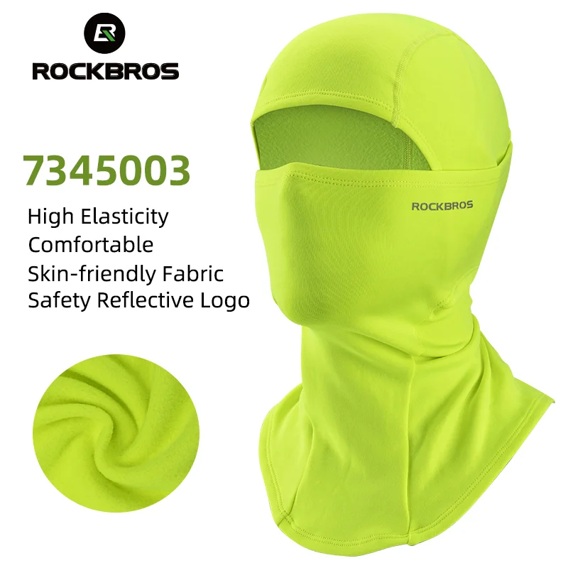 

ROCKBROS Cycling Mask Bandana Mask Cover Neck Warmer Outdoor Running Bike Face Mask Breathable Cycling Ski Tube Scarf Winter
