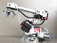6dof mechanical arm air pump aluminum alloy industrial robot model six axis robot 201 arduino suction cup