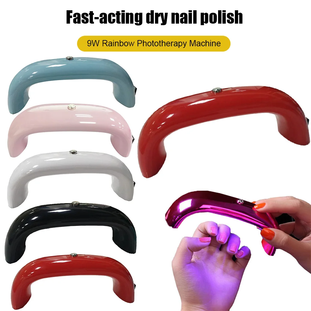 Горячий Новый двойной светильник для ногтей Сушилка СВЕТОДИОДНЫЙ УФ лак машина